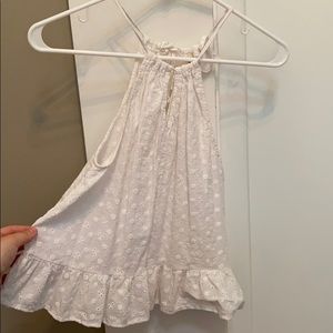 Floral Lace Halter Top